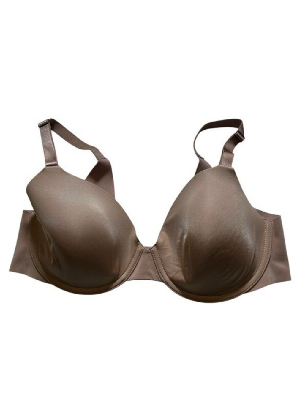 Soma Vanishing 360 Bra 36D Taupe Nude Underwire Lightly Lined Full Coverage
